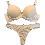 Conjunto Microfibra Liso Nude G (44)