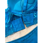 Conjunto Renda Azul Turquesa M(42)