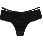 Conjunto Sem Bojo Alça Canelada Preto P (40)