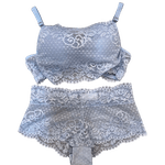 Conjunto Top Em Renda Frozen P (40)