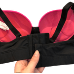 Conjunto Trio Preto E Pink P (40)