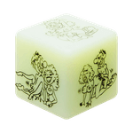 Dado Funny Dice Hetero Simples Brilha no Escuro