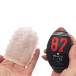 Egg Rugby Kiss Stepper