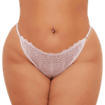 Fio Dental Branco Com frase Pronta Strass Faz o pix 