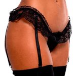 Fio Dental Sinta Liga Cor Preto