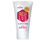 Gel Lubrificante Beijável Fresh Lub Morango 25G