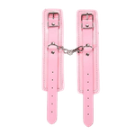 Kit Bondage 7 Em 1 Couro Sintético Rosa