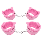 Kit com 10 Itens Sado Erótico Bandage Sexy Import