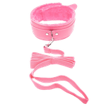Kit Sado Erótico Bandage 6 Peças Rosa 