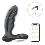 Massageador de Próstata por Aplicativo – Preto