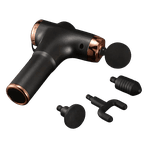  Massageador Pistola Com 4 Variações De Pontas