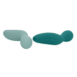Mini Massageador Revestido Em Silicone Liquido