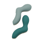 Mini Massageador Revestido Em Silicone Liquido