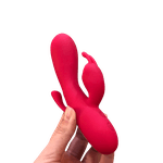 Mini Vibrador Com Tripla Estimulação