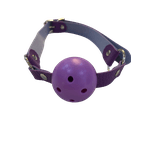 Mordaça Importada Roxa 61,5CM