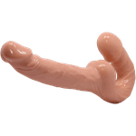 Penetrador Strapless Com Plug Vaginal