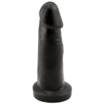 Pênis de Borracha Maciça 11 X 3,1CM Prazer e Cia