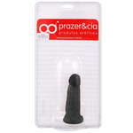 Pênis de Borracha Maciça 11 X 3,1CM Prazer e Cia
