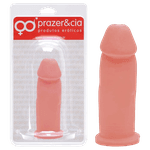 Pênis Realístico De Borracha Maciça 13,5X3,9CM Natural