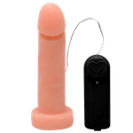 Pênis Vibrador Cyber Vertebrado 15,5 X 3,7Cm 