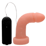 Pênis Vibrador Cyber Vertebrado 15,5 X 3,7Cm 