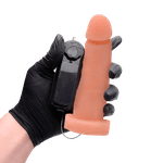 Pênis Vibrador Cyber Vertebrado 15,5 X 3,7Cm 