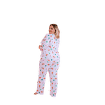 Pijama Americano Raposa Branca Plus Size