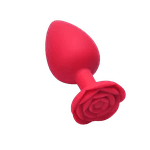 Plug Anal Em Silicone Rosa P