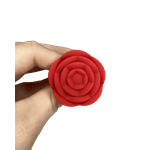 Plug Anal Em Silicone Rosa P