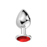 Plug de Luxo em Alumínio Vermelho G