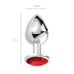 Plug Anal Vermelho - P Sexy Import