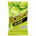 PRESERVATIVO BLOWTEX SABOR UVA VERDE