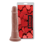 Prótese Com Vibro E Ventosa 19,5 x 4cm Êxtase