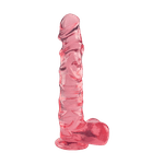 Prótese Peniana De Silicone Com Ventosa 