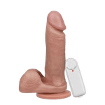 Prótese Realística Vibro Escroto 19x4,7cm La Pimenta