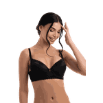 Sutia Com Bojo Soft Premium Preto GG (46)