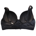 Sutiã Copa Em Microfibra Preto com Bojo 46 e Aro