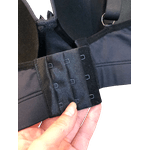 Sutiã Copa Em Microfibra Preto com Bojo 54 e Aro