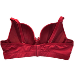 Sutiã Copa Em Microfibra Vermelho Cereja com Bojo 44 e Aro
