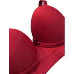 Sutiã Copa Em Microfibra Cereja com Bojo 46 e Aro