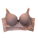 Sutiã Copas em Microfibra e Renda Alvorada com Bojo 48