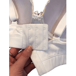 Sutiã Microfibra E Renda Copa P Branco 46 (GG)