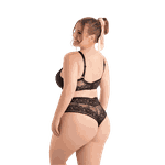 Sutia Sem Bojo Com Aro Preto XG(48)