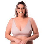 Sutiã Sem Bojo Micro Lift Shape Chocolate G (44)