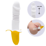 Vibrador Bananão 12 Modos Vai E Vem