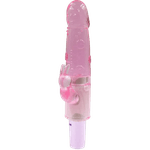 Vibrador Bastão Ondulado Cor:Rosa 