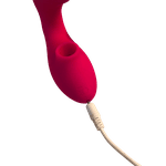 Vibrador Calcinha Com Estimulador Clitoriano Rosa