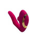 Vibrador Calcinha Com Estimulador Clitoriano Rosa