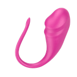 Vibrador De Casal Em formato De Glande Por Aplicativo