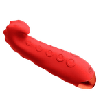 Vibrador Em Formato De Lingua Vermelha